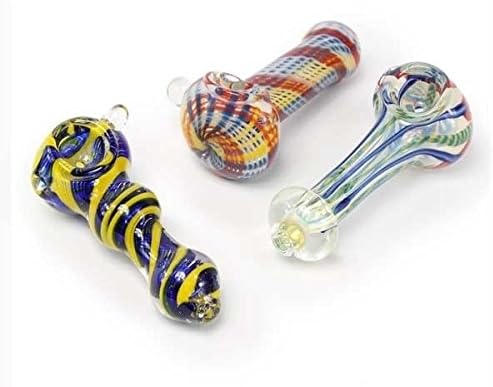 MFHX Handcrafted Glass piece(s), mini Size, (#1, Random Color)