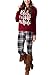 ZXZY Women Long Sleeve Baby It's Cold Outside Letter Print Hoodies and Blouses