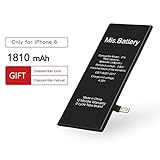 IPhone 6 Battery, Iphone Battery 6 Replacement Li-ion Battery with Repair Replacement Kit for Iphone 6 4.7inch 3.82v 1810 MAh by Mis Battery