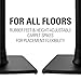 Sanus Wireless Sonos Speaker Stand for Sonos One, Play:1, & Play:3 - Audio-Enhancing Design with Built-in Cable Management - Single Stand (Black) - WSS21-B1