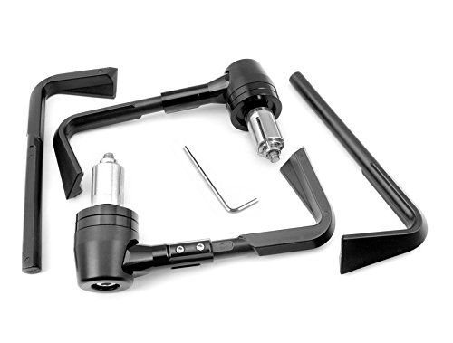 Universal 2pcs (22mm) CNC 7/8" Protector Handlebar Brush Proguard System Pro Brake Clutch Levers Protect Guard Black Fit for KAWASAKI ZX10R 2006 2007 2008 2009 2010 2011 2012 F-88/K-828