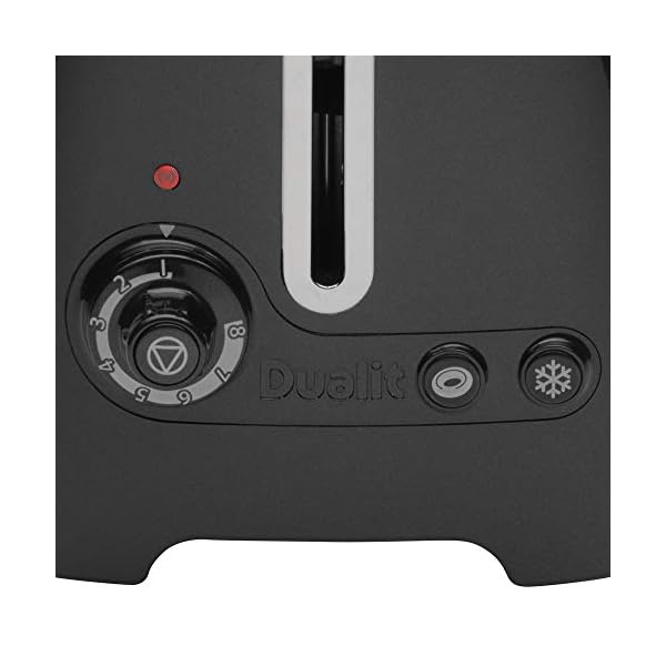 Dualit-2-Slice-Lite-Toaster-11kW-Toasts-60-Slices-an-Hour-Polished-with-High-Gloss-Black-Trim-Bagel-Defrost-Settings-36-mm-Wide-Slots-26205 Dualit 2 Slice Lite Toaster | 1.1kW Toasts 60 Slices an Hour | Polished with High Gloss Black Trim | Bagel & Defrost…