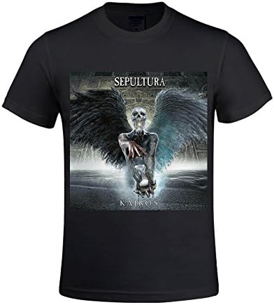 Sepultura Kairos Men's O-Neck Cotton T-Shirt Black