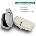 Dualshine Car Sun Visor Glasses Case Holder Clip, Eye Sunglasses Organizer Mount- Apply to All Car Models, Sunglass Clip Holder with Ticket Card Clip for Car Sun Visor,Eye Glasses Storage Box (Black)