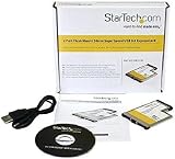 StarTech 2 Port USB 3.0 ExpressCard 54mm Adapter UASP Laptop Flush Mount view 2