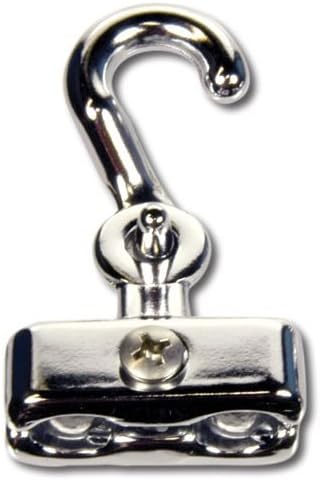 Recreation Supply CompanyClamp-Type Rope Hook- Chrome Plated Brass - 3/4" Rope