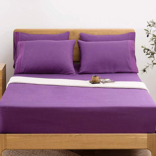 SONORO KATE Bed Sheets Set Sheets Microfiber Super Soft 1800 Thread
