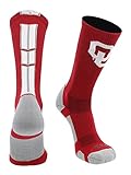 TCK Sports Oklahoma Sooners Baseline 3.0 Crew Socks