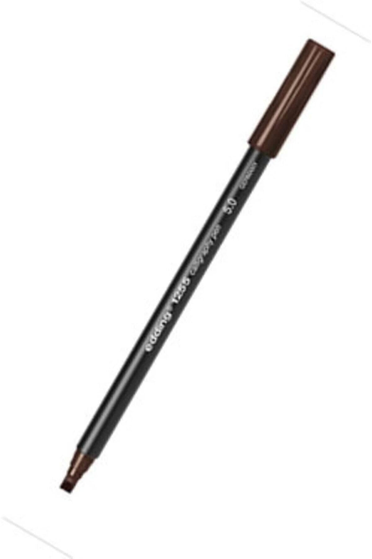 edding 1255 Calligraphy Pen Brown 5mm Nib - Single Pen