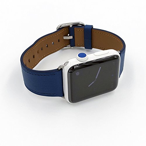 DotCrown Crown dot sticker vinyl cover, set of 8 Blue dots for all Apple Watch plus x2 matching side buttons - Thumbnail 5