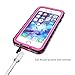 Cozycase Waterproof Case for iPhone 8 /iPhone 7, Shockproof Full-Body Rugged Case with Built-in Screen Protector for Apple iPhone 8/7 / SE2020 -(Pink)