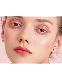 Pendientes de perla para mujer, QANCI Rabbit Bow Heart Mouse, de acero inoxidable