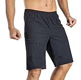 Przewalski Basics Men's MTB Mountain Bike Cycling Shorts with Padded Underliner - Two Shorts in One.