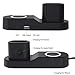 Proker Wireless Charger Station, Fast 4 in 1 Wireless Charger Stand for iPhone Xs Max/XR/8 Plus/Samsung S10 S9+, Wireless Charging Dock Holder Station for Apple Watch Series 1/2/3/4, AirPod