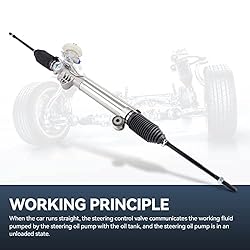 MARSFLUX Power Steering Rack and Pinion Assembly