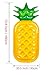 OVOV Pool Party Pineapple Pool Float Giant Inflatable Floatie Lounge Raft for Kids & Adults Summer Pool Party Toys (Pineapple)