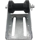 4 5 8 10 12 Inch Boat Trailer Keel Roller with Bracket Assembly | 4" 5" 8" 10" 12" Keel Roller Kit for Boat Trailer Hot-Dipped Galvanized Steel Black