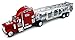 Speed Blitzer Trailer Children's Friction Toy Truck Ready to Run Big Size w/ 5 Toy Cars, No Batteries Required (Colors May Vary)