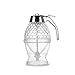 Powstro Honey Dispenser, No-Mess Honey Syrup Dispenser Bee Drip Bottle, Acrylic 200ml