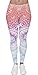 Ndoobiy Women’s Printed Leggings Full-Length Regular Size Workout Legging Pants Soft Capri M1-ColorShape75-1