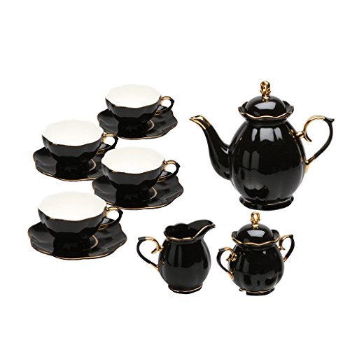 Top 9 tea set gold