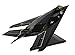 Mastercraft Collection Lockheed F-117A Nighthawk Blackjet Stealth Bomber Attack Aircraft Figher Jet Plane Gulf War USAF Air Force Model Scaled:1/48