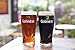  Guinness Gravity 20oz. Embossed Beer Glasses Pair 14K Gold Harp Logo [2 pack]