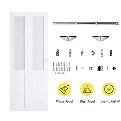 BARNER HOME Bi-Fold Doors, Half Tempered Glass