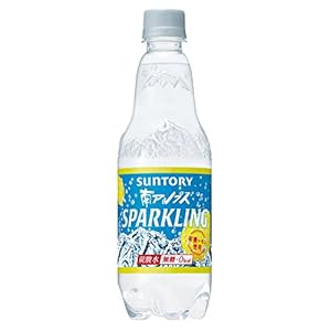 [炭酸水]サントリー 天然水 南アルプス スパークリングレモン 500ml×24本