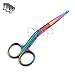 DDP MULTI TITANIUM COLOR RAINBOW KNOWLES BANDAGE SCISSORS 5 1/2