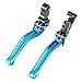 GZYF Short Brake Clutch Levers for Honda 1993-1999 CBR 900RR / CBR 600 F2 F3 F4 F4I 1992-2007 Blue