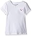 True Religion Girls' Branded Logo Tee Shirt, White, 4
