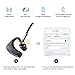 Bluetooth Headset, Wireless Bluetooth Earpiece Earbuds 9 Hours Playtime Stereo Noise Cancelling Mic, V4.1 HandsFree Headphone Car Earphone for iPhone Samsung Android  Cell Phone Driving Business