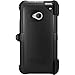 OtterBox Defender Case for HTC One M7 - Retail Packaging - Black (Discontinued by Manufacturer)