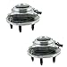 Longgo Front Wheel Bearing and Hub Assembly (2 Pack) with ABS & 6 Lug, 45 Spline, Fits 4WD/AWD Ford F-150 2005-2008, Lincoln Mark LT 2006-2008, OEM Replacement 515079, Left or Right