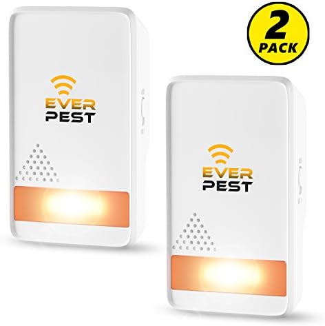 Ever Pest Ultrasonic Pest Repellent Control 2018 (2-PACK), Plug in Home Indoor and Outdoor Repeller, Get Rid of Mosquito, Ant, Flea, Rats, Roaches, Cockroaches, Fruit Fly, Rodent, Insect
