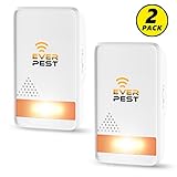 Ever Pest Ultrasonic Pest Repellent Control 2018 (2-PACK), Plug in Home Indoor and Outdoor Repeller, Get Rid of Mosquito, Ant, Flea, Rats, Roaches, Cockroaches, Fruit Fly, Rodent, Insect