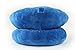 J & U Travel Pillow- For Airplane, Bus, Train & Car- Neck Support Cervical Pillow For Traveling, Sleeping & Office - Best Solution For Relief From Neck Pain Soft & Comfy-Blue