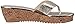 Nine West Women's Croptop Metallic Wedge Pump