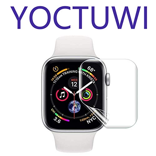 Series 4/5 - Max Coverage Bubble-Free Anti-Scratch iWatch 40mm Flexible TPU Clear Film