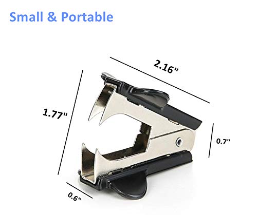 Staple Remover, Branger Staple Puller Removal Tool for School Office Home 3 Pack (Random Color)