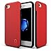 iPhone 8 iPhone 7 Case, Patchworks ITG Level Case in [Red] Rough Side Texture Grip Drop Protection Anti-Fingerprint Matte Surface Slim Fit Solid Case for iPhone 8 (2017) iPhone 7 (2016)