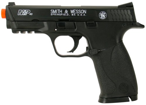 Soft Air Smith & Wesson M&P40 CO2 Gas Powered Airsoft Pistol (Black)