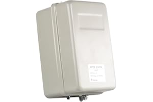 SHIHLIN 5 HP Single Phase Magnetic Starter Motor Control, 34 Amp, 208/230V