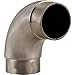 KegWorks Curved Elbow Fitting - Brushed Stainless Steel - For 2