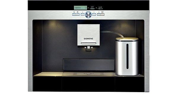 Siemens TK76K572, LCD, Negro, Plata, 1700 W, 220-240 V, 50 Hz, 594 x 515 x  454 mm - Máquina de café : Amazon.es: Hogar y cocina