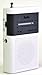 Kaito KA230 AM FM Portable Radio with Great Reception and Design (White)