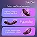 SVAKOM Echo Mini Rechargeable Luxury Women Clitorial Vibe Clitorial Stimulation Vibrator New Sex Toy Female Fetish Toys for Women Stimulator Foreplay G-spot Masturbation for Students(Violet/Pink