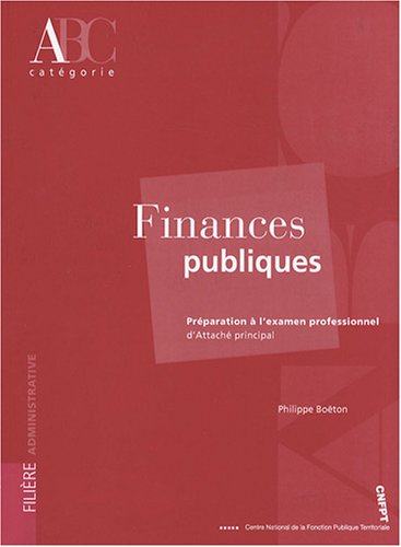 Finances publiques