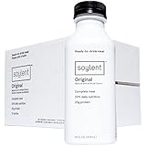 Soylent Meal Replacement Drink, Original, 14 oz Bottles, 12 Pack